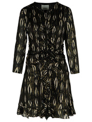 Isabel Marant 'Octavia' Black Silk Dress Women
