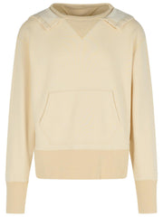 Maison Margiela 'Pilling' Cream Cotton Sweater Men
