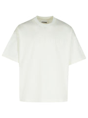 Jil Sander Ivory Cotton T-Shirt Men