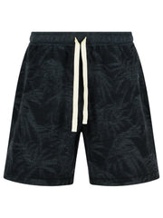 Palm Angels Black Cotton Bermuda Shorts Men