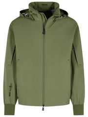 Moncler Grenoble 'Tesso' Green Polyamide Blend Jacket Men