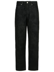 Isabel Marant Etoile 'Kelvina' Black Faux Leather Pants Women