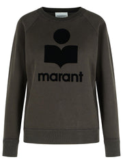 Isabel Marant Etoile 'Millyny' Black Cotton Blend Sweatshirt Women