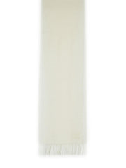 Max Mara 'Wsdalia' Optical White Cashmere Scarf Women
