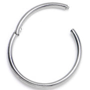 20G 3/8 ASTM F-136 Titainum Percision Hinged Segment Hoop
