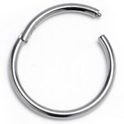 18G 3/8 ASTM F-136 Titainum Precision Hinged Segment Hoop
