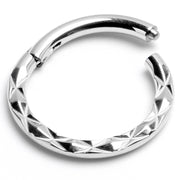 16G 5/16 Ultra Modern Precision Hinge Segment Ring