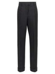 Ferragamo Women Stretched Pleated Trousers