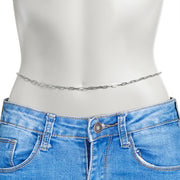 31 Inch Luscious Links Stainless Steel Waist Chain