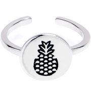 Pineapple Pedicure Adjustable Toe Ring