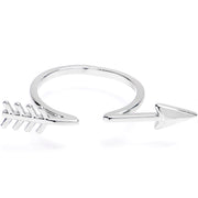 Optical Illusion Arrow Adjustable Toe Ring