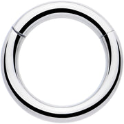 16G 1/4 316L Surgical Steel Precision Hinged Segment Hoop