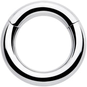 6G 9/16 316L Surgical Steel Precision Hinged Segment Hoop