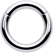 8G 1/2 316L Surgical Steel Precision Hinged Segment Hoop