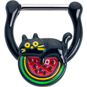 16G 5/16 Watermelon Cat Love Cartilage Clicker Ring
