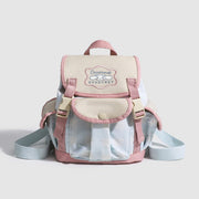 Cute embroidered backpack for girls, school bag for girls teens, backpack purse large capacity