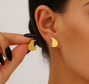 Mini Penguin Earrings