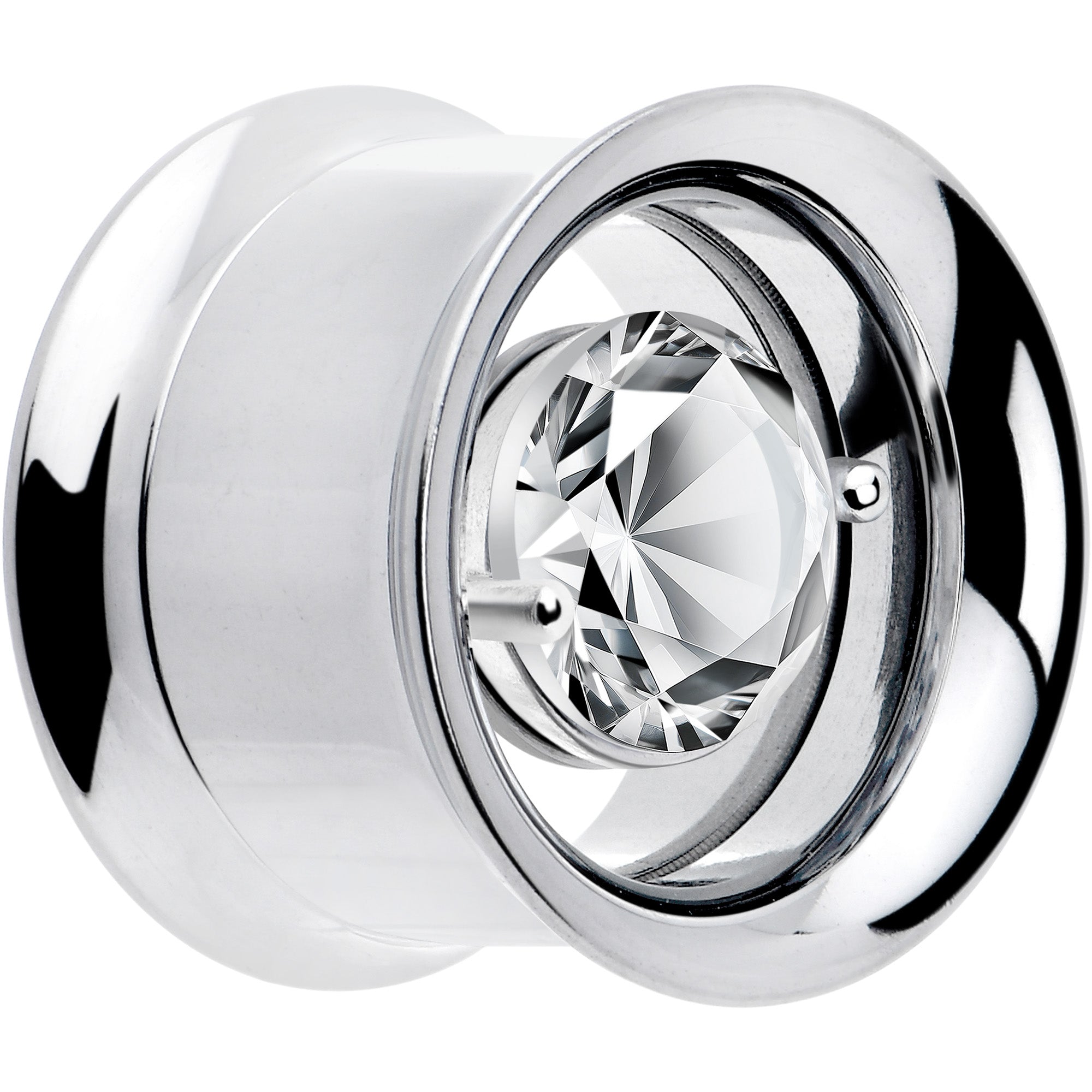 Gem Floating Screw Fit Tunnel Plug Set Available Sizes 8mm to 16mm