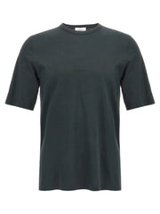 Saint Laurent Men Logo Embroidery T-Shirt