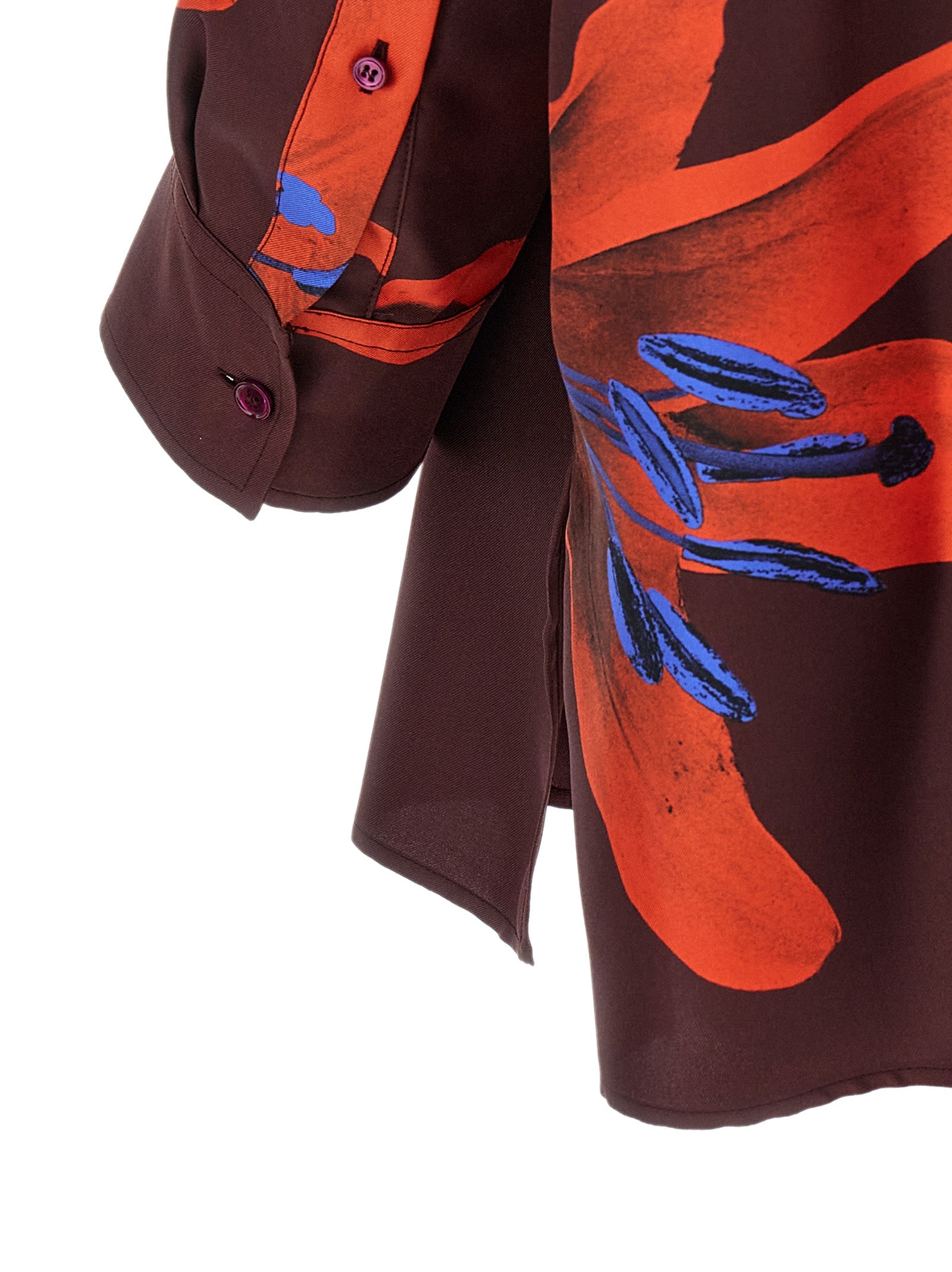 Mcqueen Women 'Flame Lily' Shirt