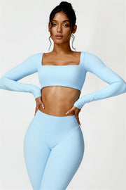 Olivia Crop Top Leggings 2-Piece Set