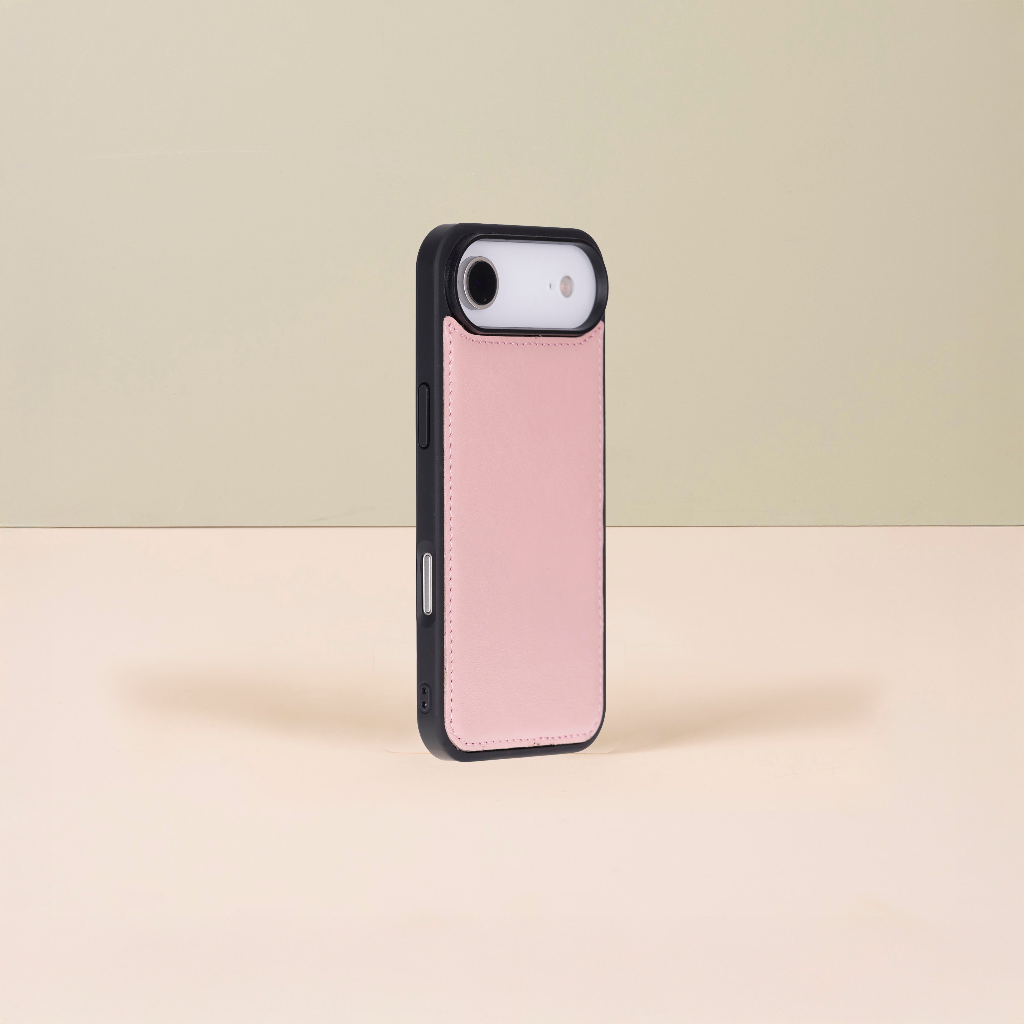 Premium Leather iPhone Air Wallet Case – Pink - Austin