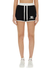 Dolce & Gabbana Women Shorts With Logo Embroidery