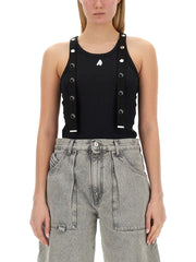 The Attico Women Jersey Tank Top