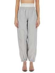 Alexander Wang Women Sports Pants With Integrated Underwear