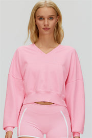 The Whisper V-Neck Hoodie