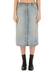 Courreges Women Midi Skirt