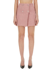 Versace Women Mini Wrap Skirt