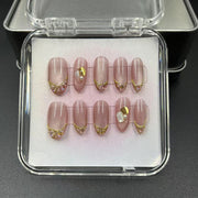 1045- Handmade press on nails fake nails removable