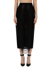 Alexander Mcqueen Women Long Skirt