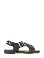 Ganni Women Studded Sandal