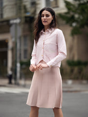 KNIT SEAM SKIRT