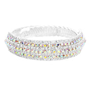 Rhinestone Pave Evening Bracelet