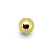 Solid 14K Yellow Gold Replacement Ball 3mm - 16G