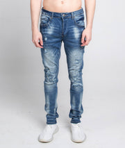 A402 SMALL RIPPED SKINNY JEANS