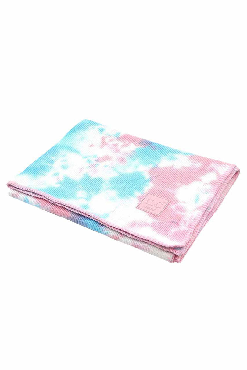 C.C Baby Tie Dye Stroller Blanket