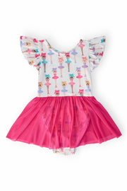 Ballerina Bows S/S Twirl Leotard