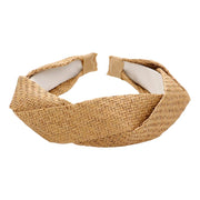 Braided Straw Headband