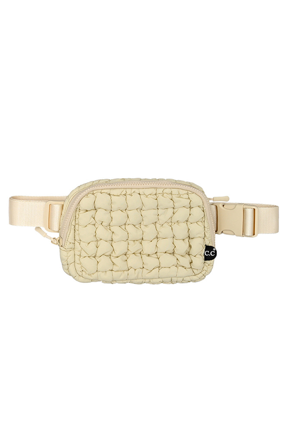 C.C Quilted Puffer Fanny Pack