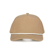 C.C Solid with Rope Point Plain Trucker Cap