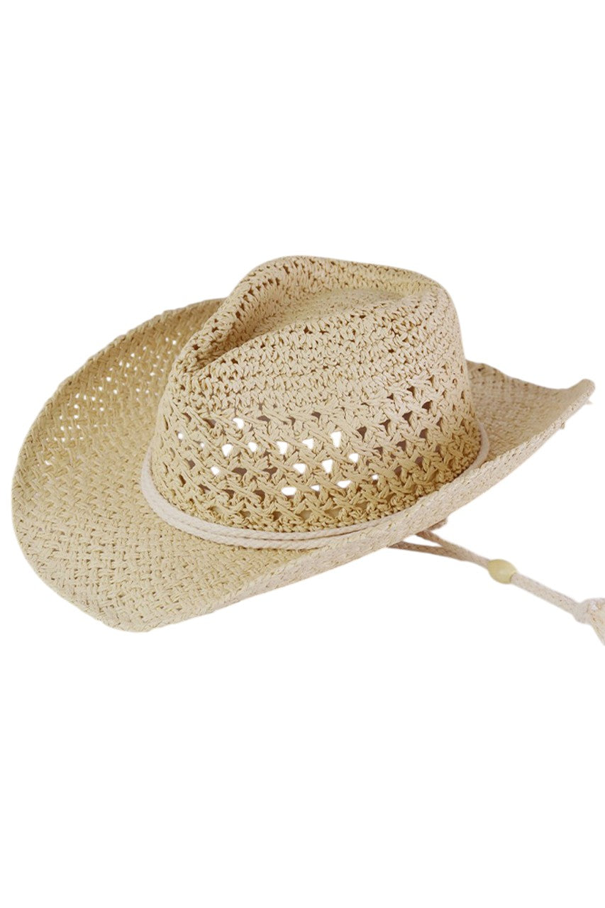 Chin Strap Cowboy Cowgirl Handmade Hat
