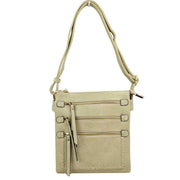 Fashionable Women's Soft Faux Leather Crossbody Purse Shoulder Bag