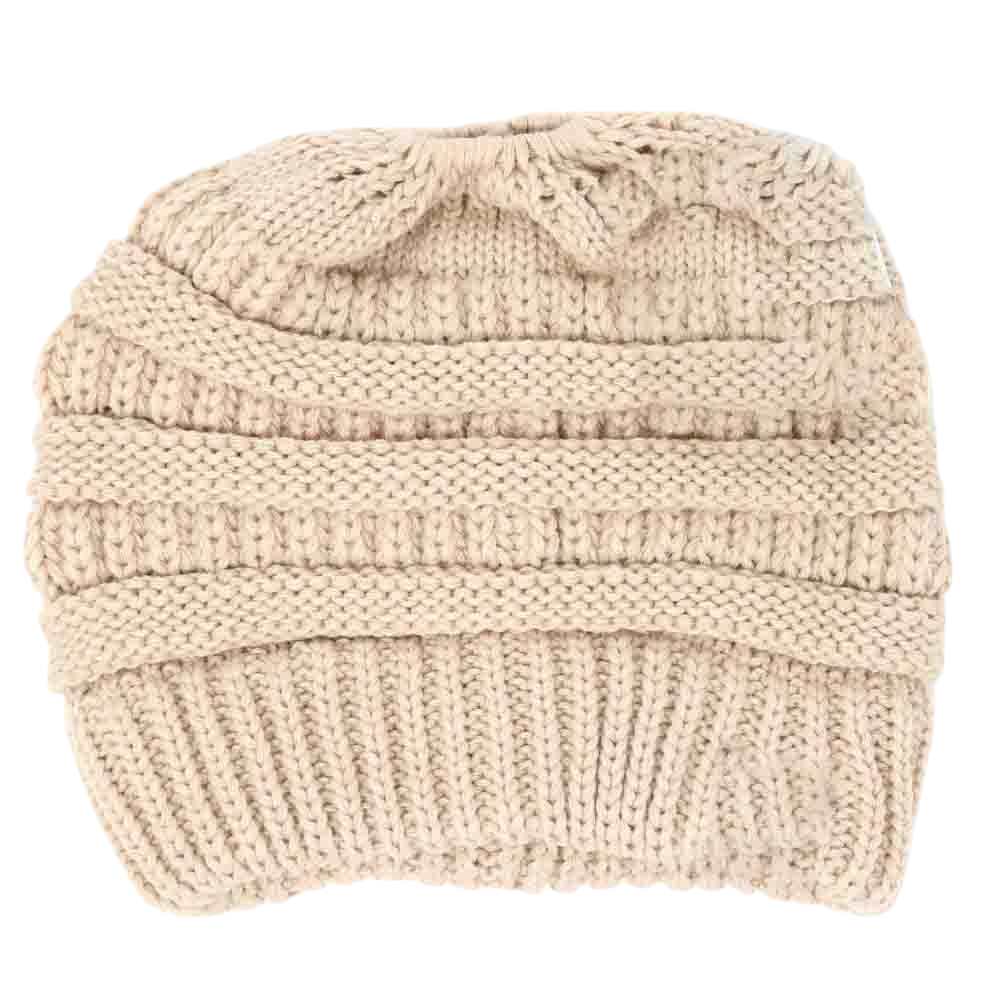 Solid Classic C.C Beanie Tail