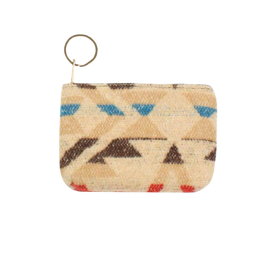 Western Print Coin Card Purse