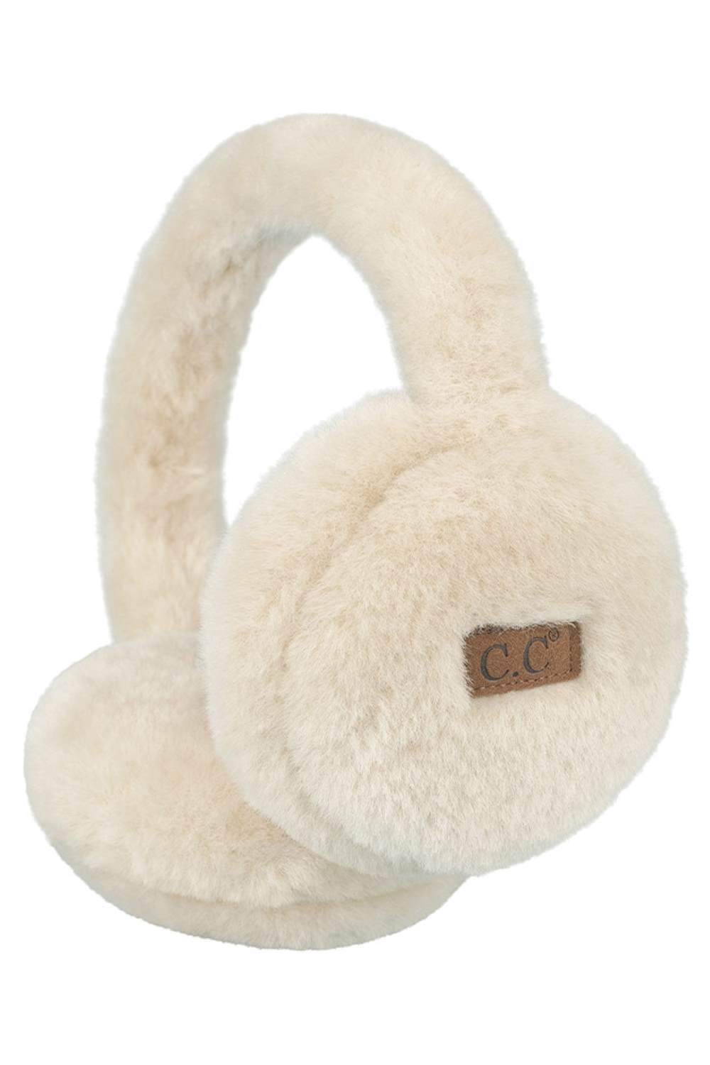 C.C Faux Fur Solid Winter Earmuff Winter Headband