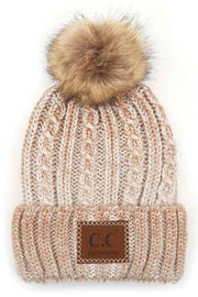 C.C Ombre Beanie with Pom